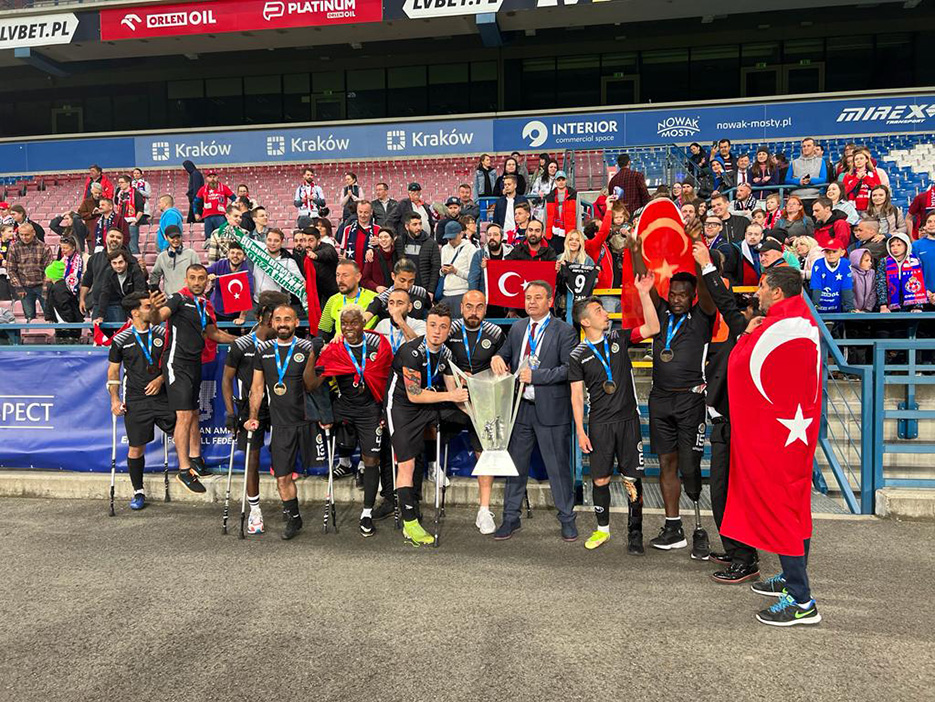 Etimesgut Belediye Ampute Spor Kulübü, Şampiyonlar Ligi şampiyonu oldu