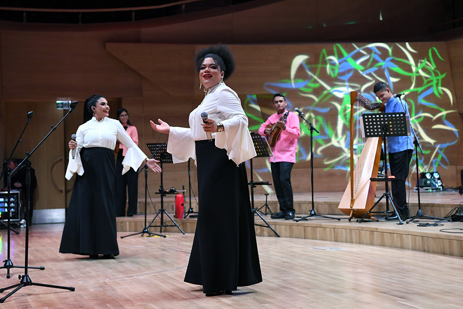 El Sistema's Fusion Ensemble, Başkent Kültür Festivali'nde konser verdi