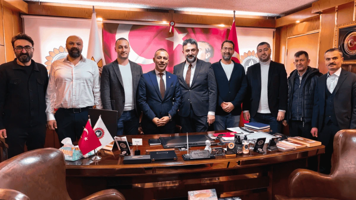 AKK Başkanı Halil İbrahim Yılmaz&rsquo;dan Ankara Kurukahveciler ve Kuruyemiş&ccedil;iler Esnaf Odası&rsquo;na ziyaret