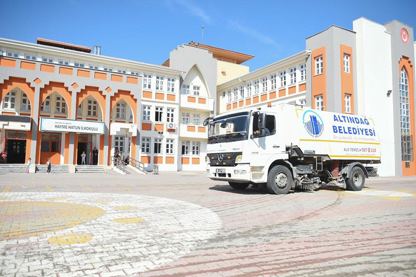 Altındağ'da okullar eğitime hazır