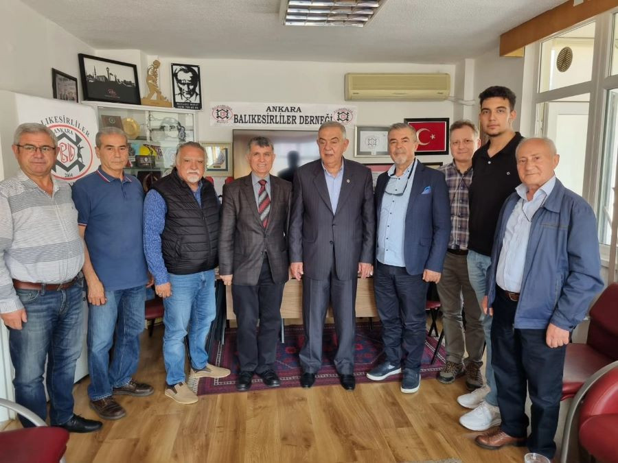 Ankara Balıkesirliler Derneği'ne Milletvekili Altıntaş'tan ziyaret