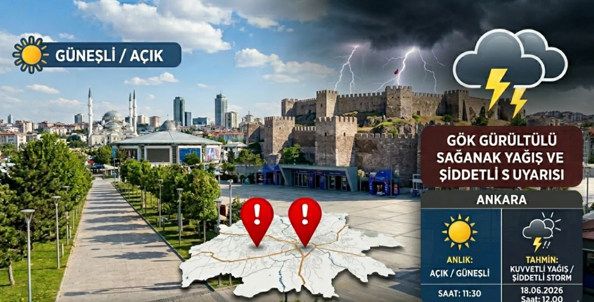 Ankara B&uuml;y&uuml;kşehir Belediyesi'nden kuvvetli sağanak yağıs uyarısı!