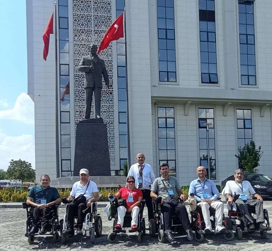 Ankara İl Emniyet Müdürü Engin Dinç’e engelli teşekkürü