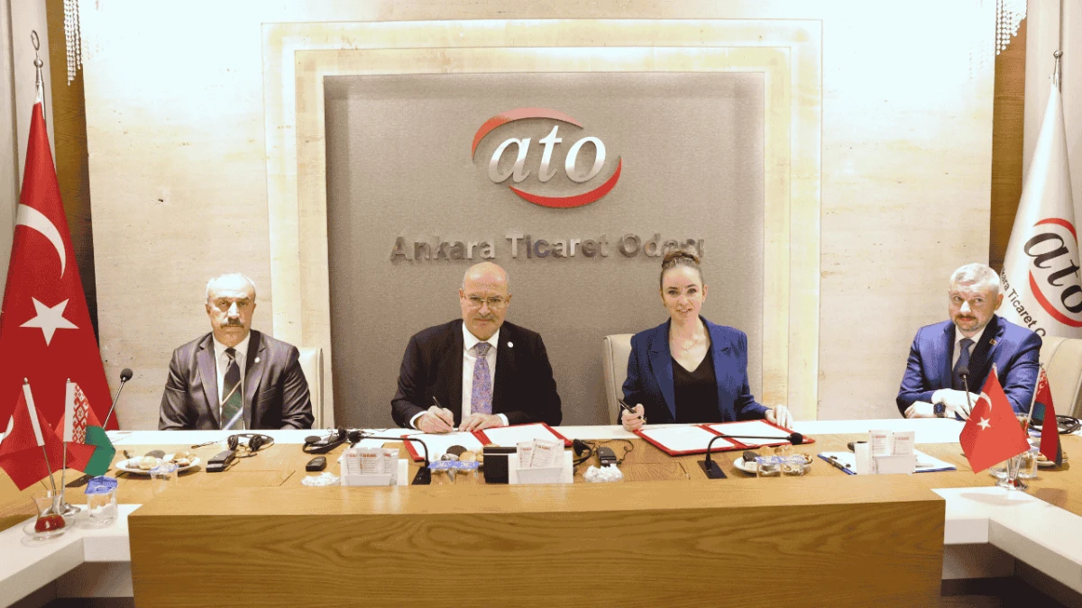 Ankara-Minsk İş Forumu ATO’da düzenlendi: İyi niyet protokolü imzalandı