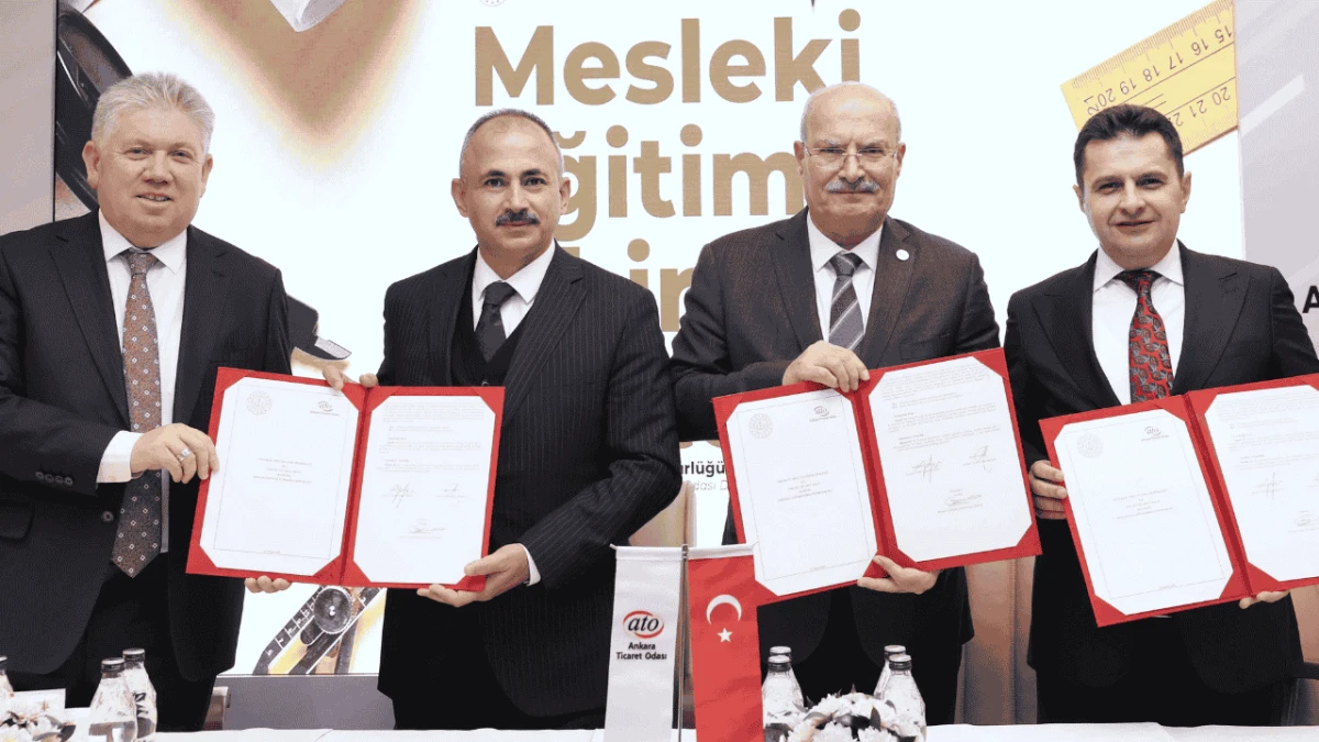 Ankara Ticaret Odası desteğiyle mesleki eğitimde Ankara modeli