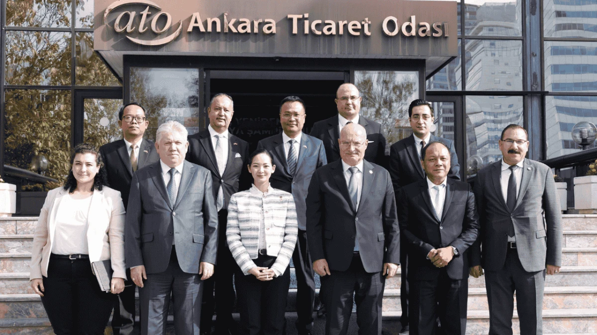 Ankara Ticaret Odası'nın konuğu Kamboçya Ticaret Bakanı