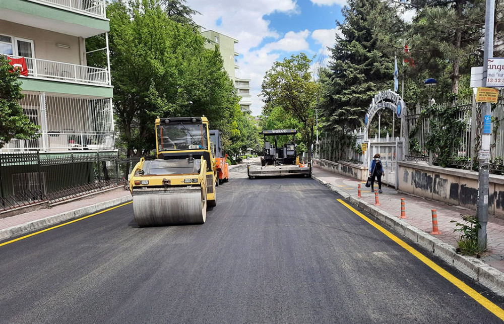 Ankara'da asfalt sezonu başladı