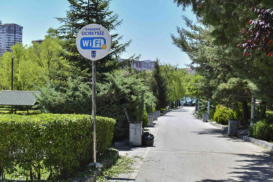 Ankara'da ücretsiz internet ağı genişliyor