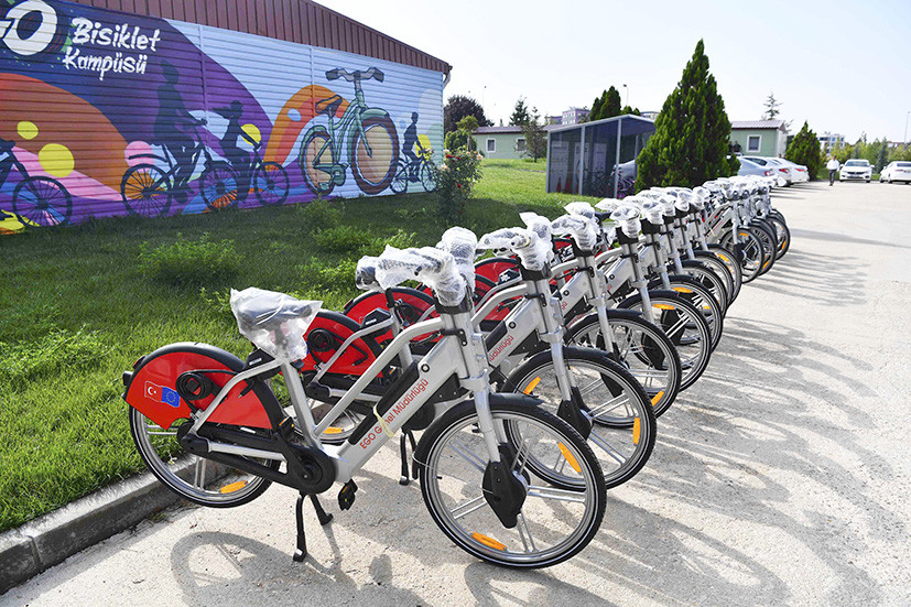 Ankara'ya yeni elektrikli bisikletler