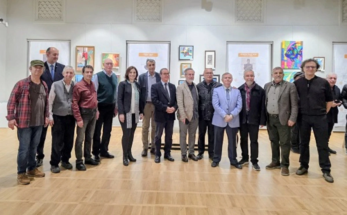 Asker Ressamlar Grubu 9. Sergisini Açtı