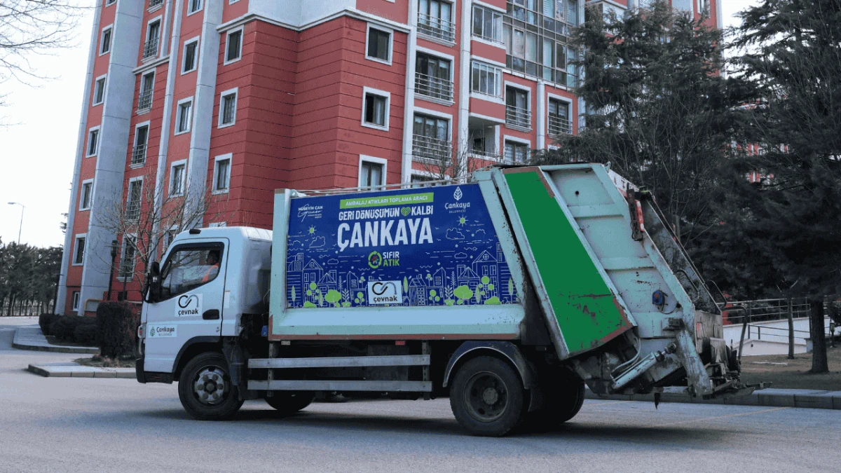 &Ccedil;ankaya&rsquo;da atıklar ekonomiye kazandırılıyor