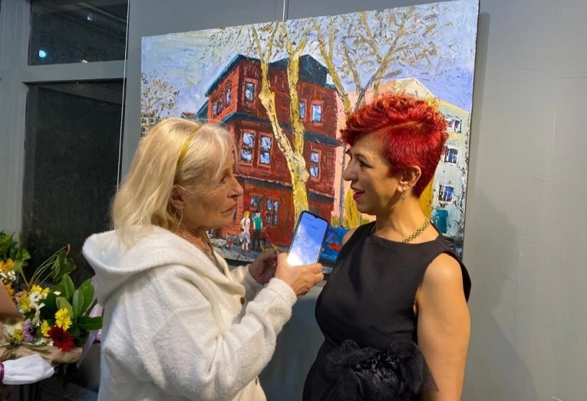 Cevriye Özgezer 6. Kişisel Resim Sergisini Açtı