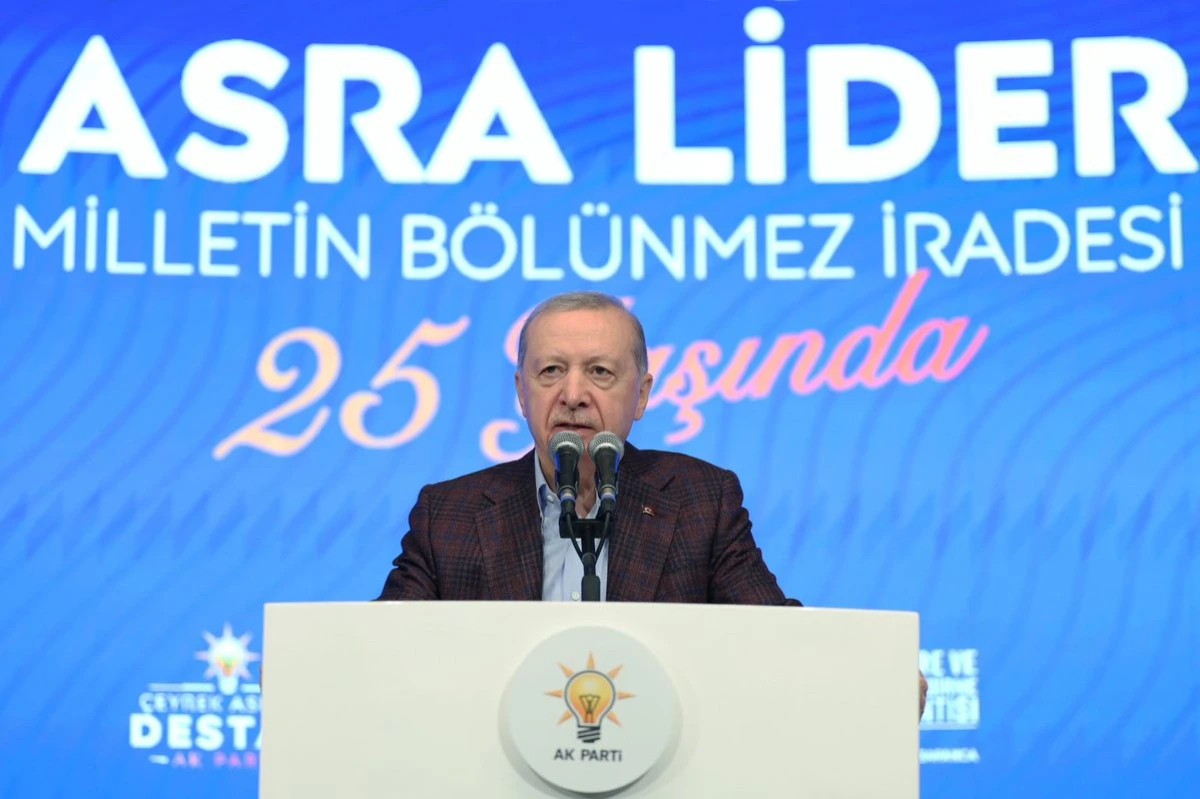 Cumhurbaşkanı Erdoğan: "AK Parti, bir T&uuml;rkiye kitabıdır"