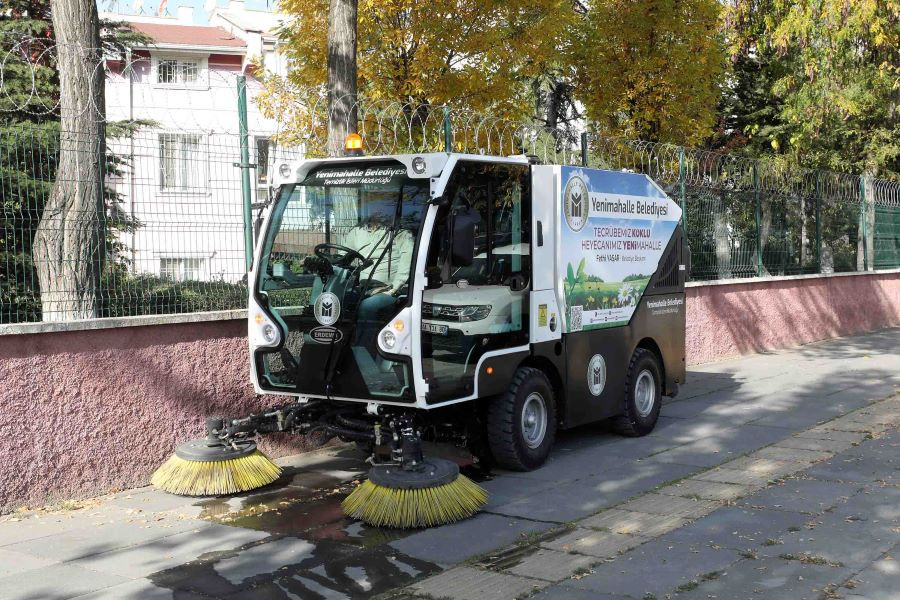 Dar sokakların temizliğine yerli çözüm