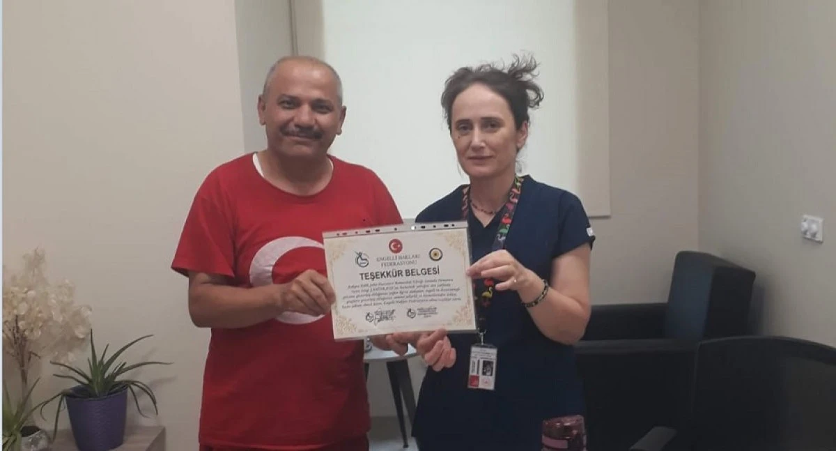  Dünya Engelliler Günü’nde Ali Daştan’dan anlamlı teşekkür