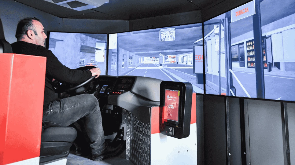 EGO otobüs sürücülerini yapay zeka ile eğitiyor