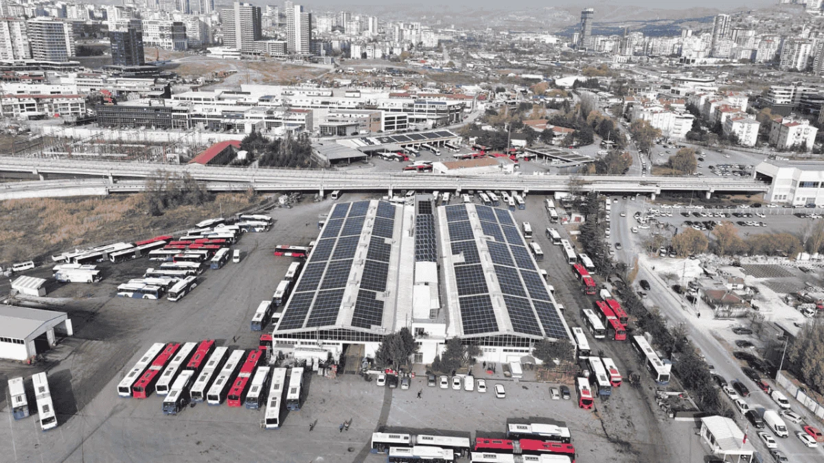 EGO’dan yeşil enerji hamlesi: Macunköy atölyelerine güneş enerjisi santrali kuruldu