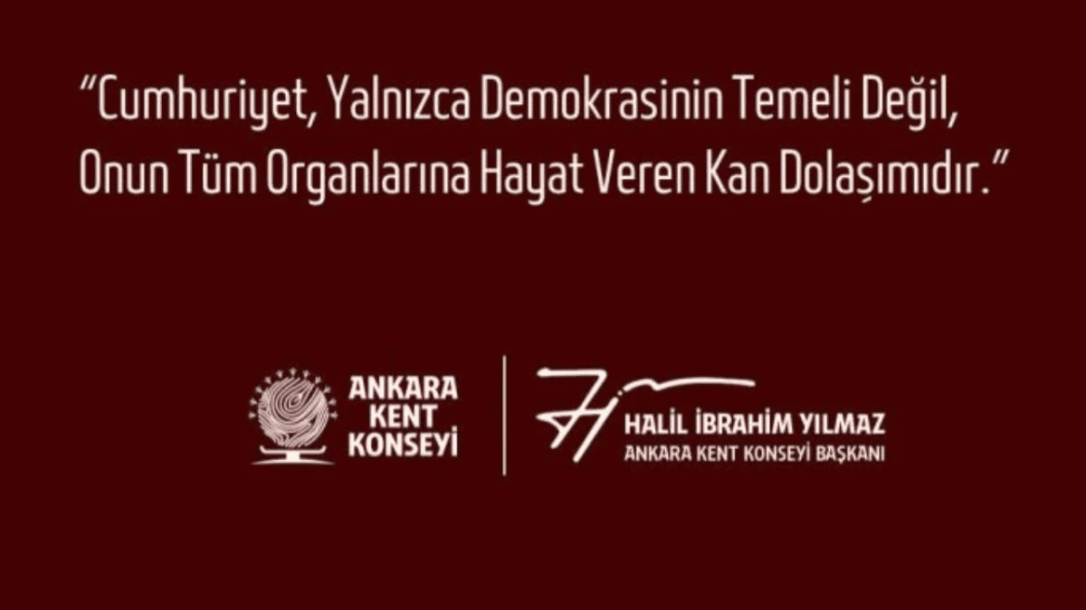 Halil İbrahim Yılmaz: Cumhuriyet; kimsesizlerin kimsesidir!