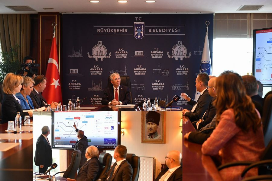 İMZALAR ATILDI: Ankara’ya 3 yeni metro hattı geliyor