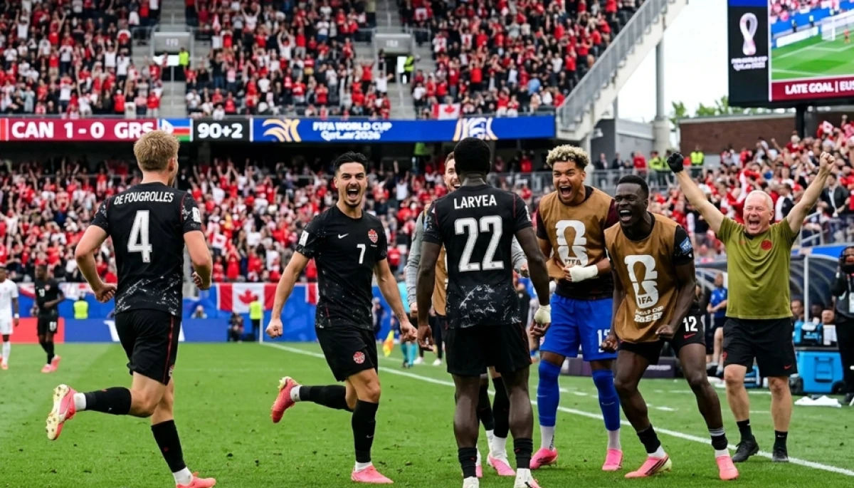 Kanada tarih yazıyor: 90+2'de gelen golle Son 16'ya!