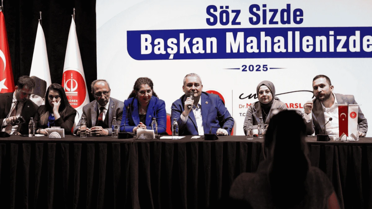 Keçiören'de Başkan Mesut Özarslan mahalle mahalle geziyor