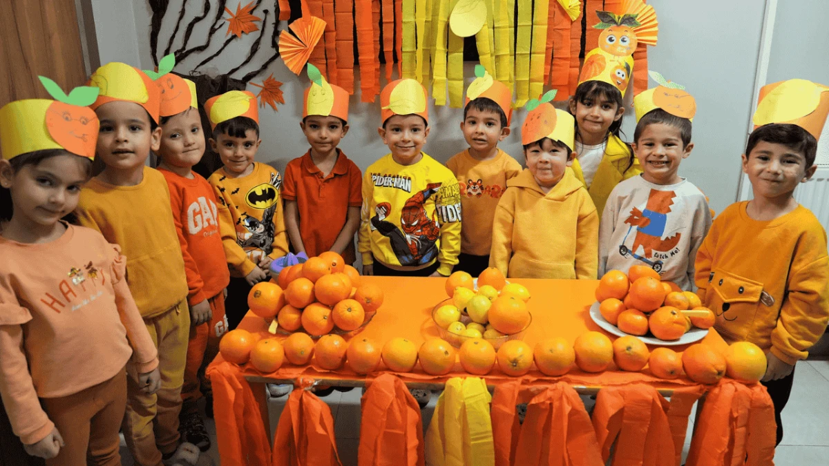 Keçiören'de miniklerden C vitamini şenliği