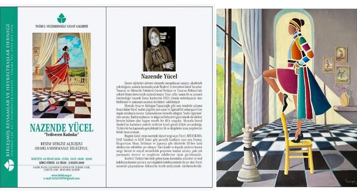 Nazen​de Y&uuml;cel ve &ldquo;Yediveren Kadınlar&rdquo; Konulu Resim Sergisi A&ccedil;ılıyor...