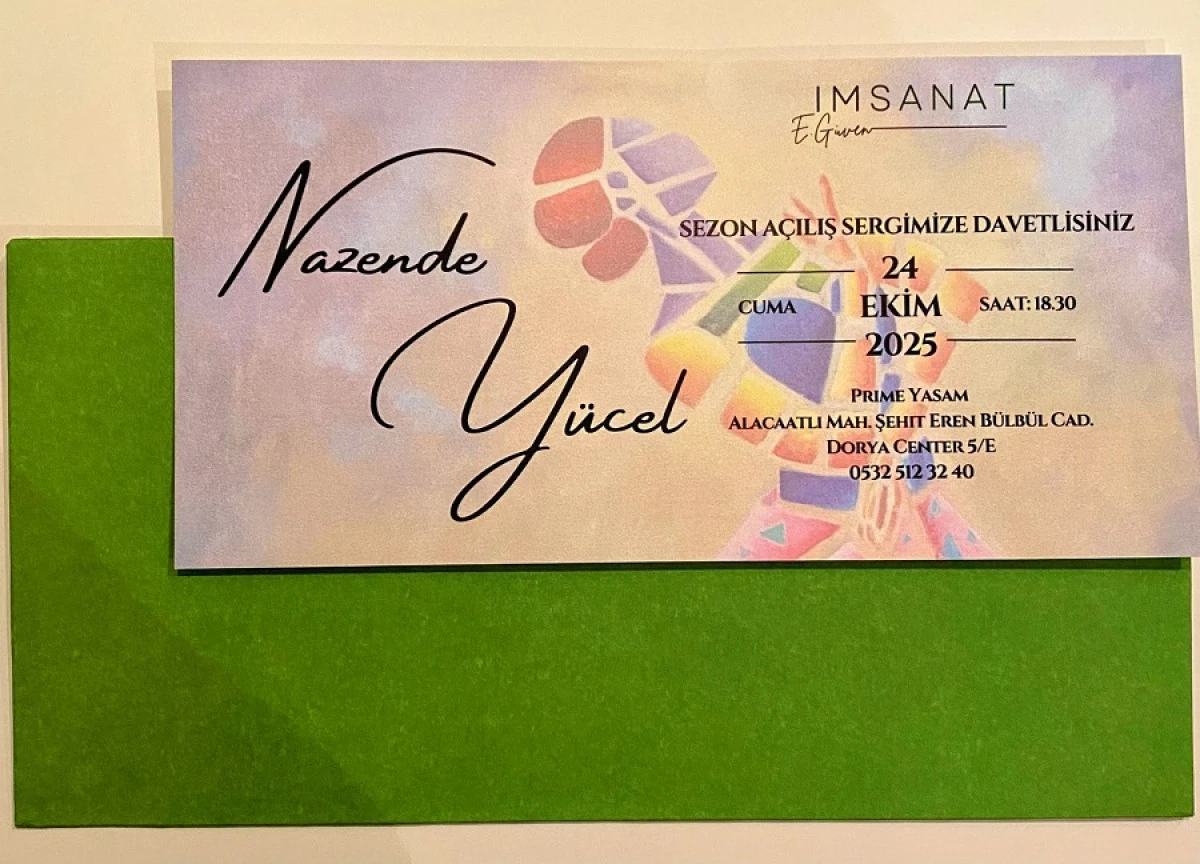 Nazende Yücel’in “Renkler ve Kadınlar” Sergisi Bugün Açılıyor