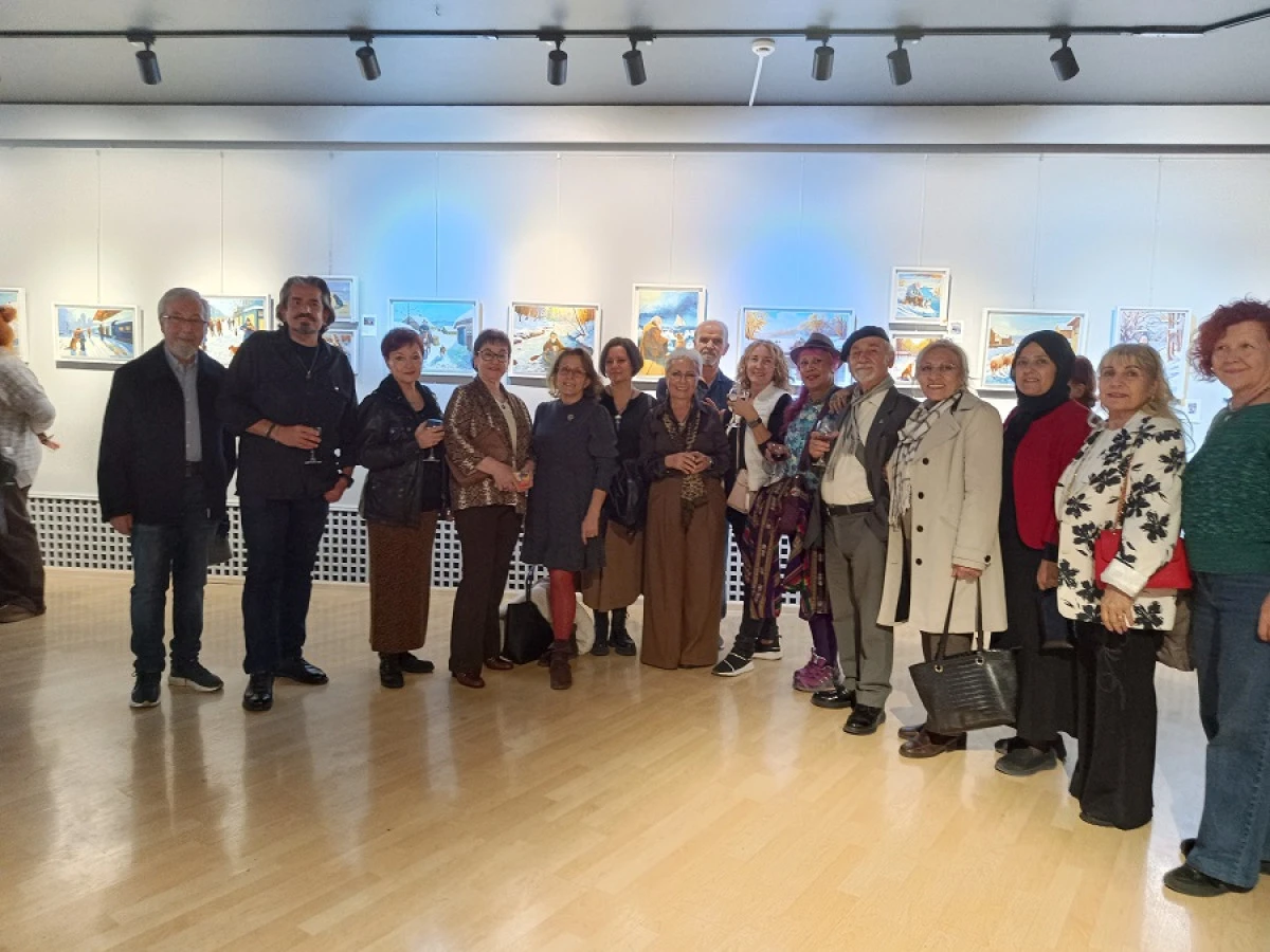 Ressam Nilgün Altan Hem Kendisi Hem Hayvanlar İçin 