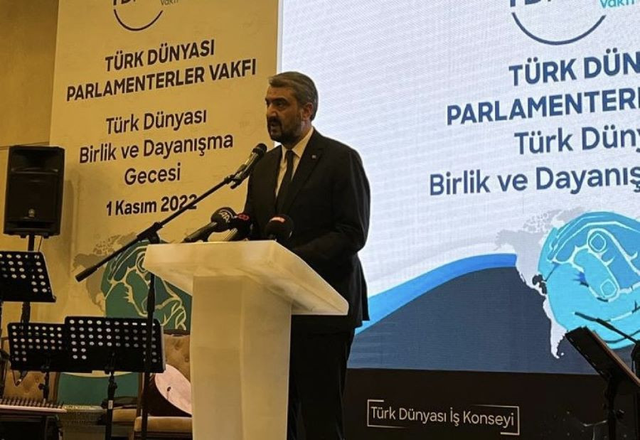 Türk Dünyası Parlamenterler Vakfı Dayanışma Toplantısı yapıldı