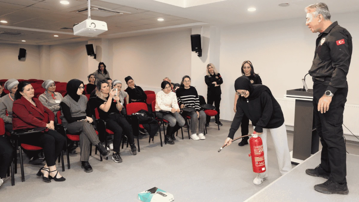 Yenimahalle Belediyesi'nden afet eğitimi